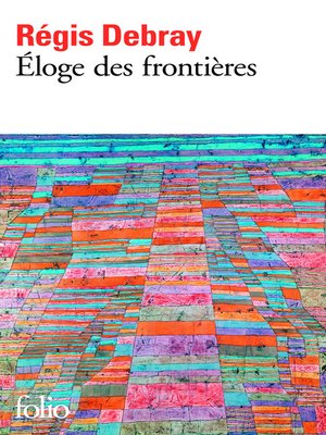 cover image of Éloge des frontières